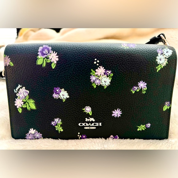 Coach Handbags - Coach Small Floral Crossbody NWOT